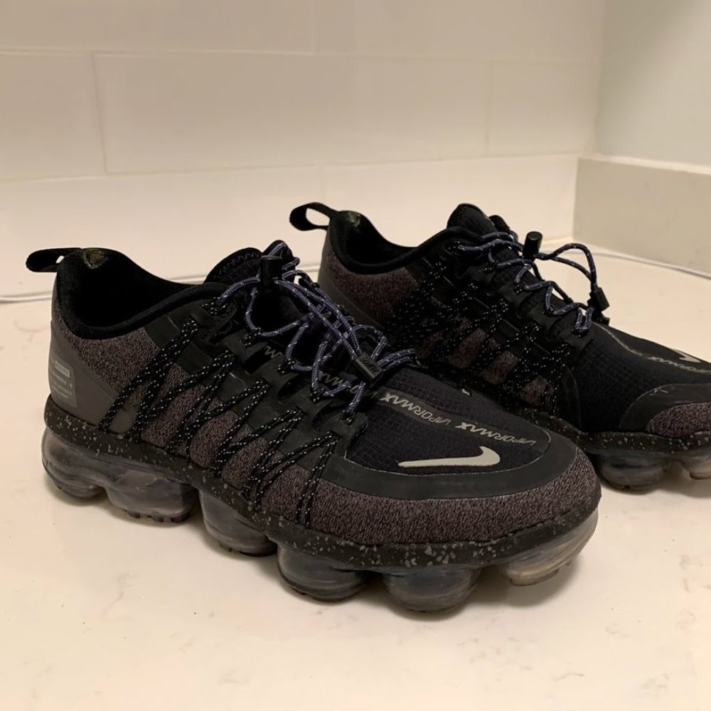 Nike Air VaporMax Run Utility Black Reflect Silver